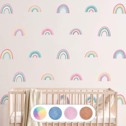 Boho Rainbow Wall Stickers