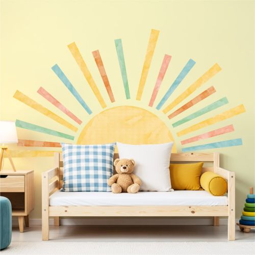 Boho Sun Wall Stickers