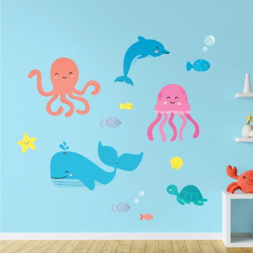 Under The Sea Wall Stickers
