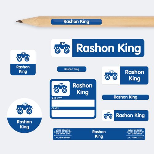 Classic School Name Labels Value Kit