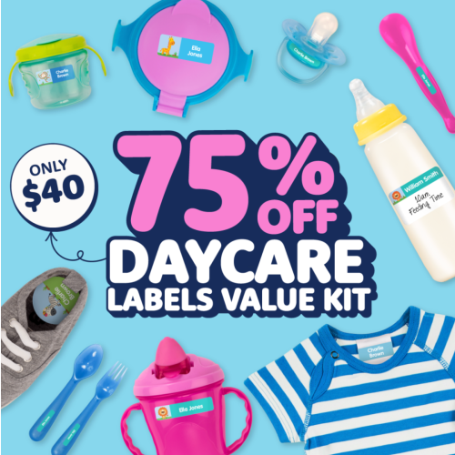 Daycare Name Labels Value Kit