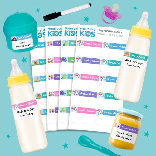 Baby Bottle Labels