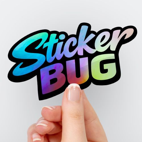Holographic Die Cut Stickers