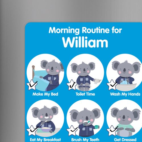 Dry Erase Kids Routine Chart