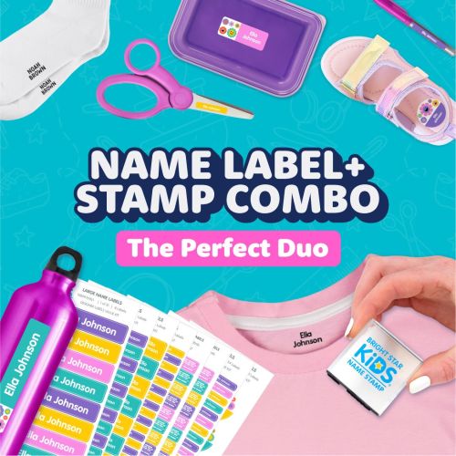 Name Label & Stamp Combo Pack
