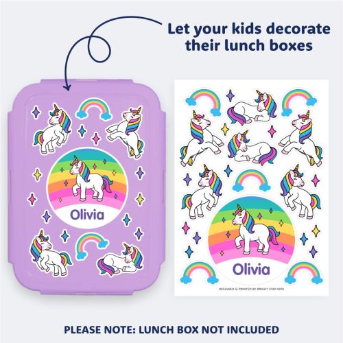 Lunch Box Name Labels