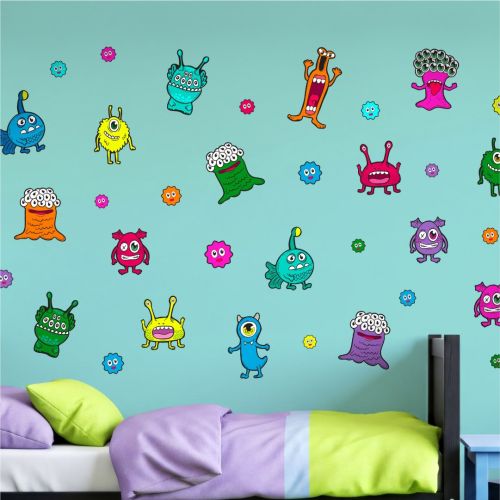 Monsters Wall Stickers