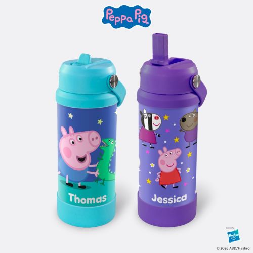 Peppa Pig Metal Drink Bottle