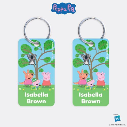 Peppa Pig Mini Bag Tag Twin Pack
