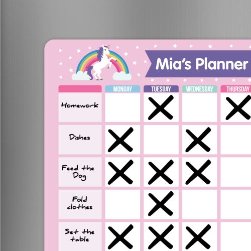 Kids Dry Erase Chore Chart