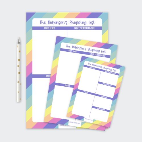 Shopping List Notepads