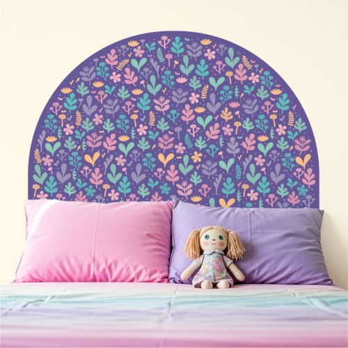 Wide Patterned Arch Wall Stickers
