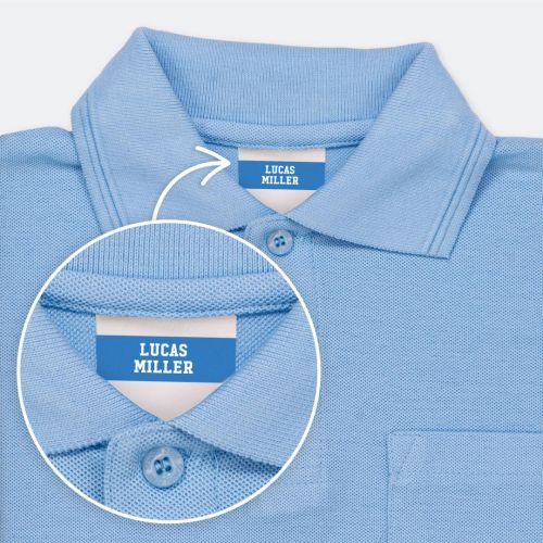 Wrap & Stick Clothing Name Labels
